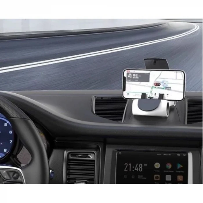 Mey İthalat® Araba Tasarımlı Araç İçi Telefon Tutucu 360 Dönebilen Ayarlı