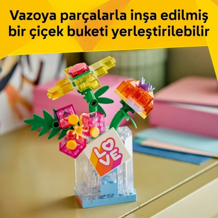 Mey İthalat® Arada Çiçekli Dekoratif Parfüm Şişesi 31383