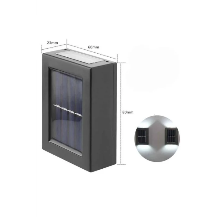 Mey İthalat® Bahçe Aydınlatması Solar Güneş Enerjili Dekoratik Led Işıklı Lamba