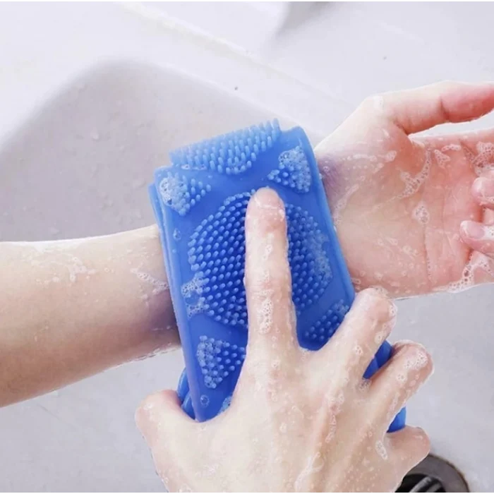 Mey İthalat® Banyo Sırt Kesesi Çift Taraflı 70 cm
