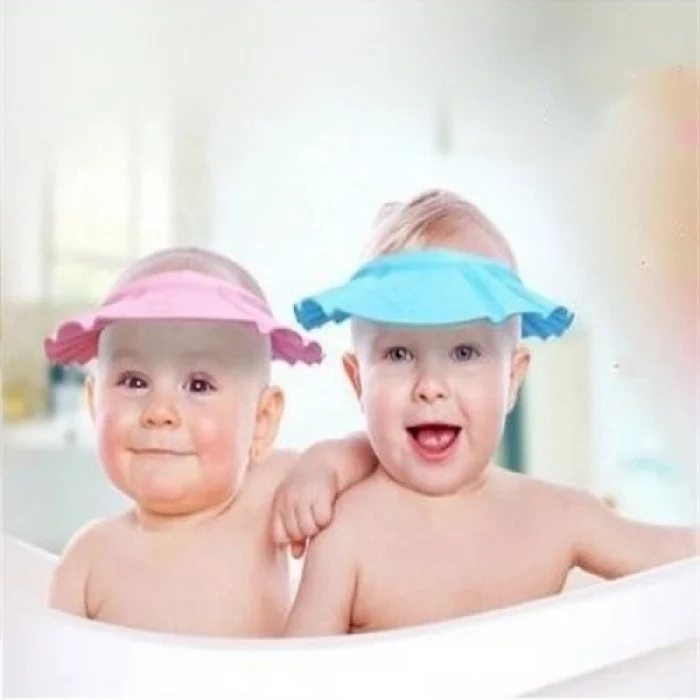 Mey İthalat® Bebek Banyo Şapkası Pembe