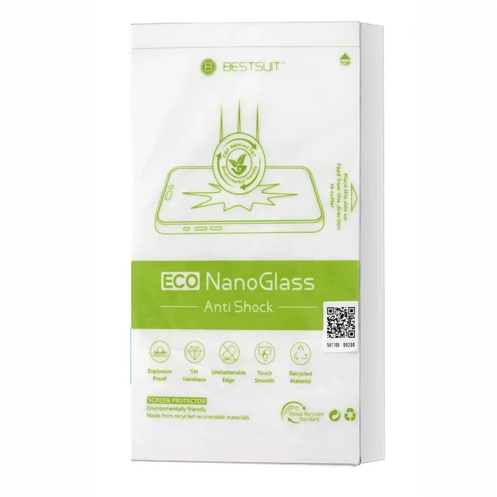 Mey İthalat® Best Suit Makine 5H Eco Nano Cam Ekran Koruyucu 10 Adet