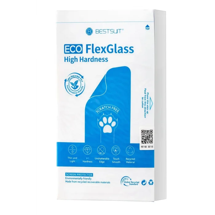 Mey İthalat® Best Suit Makine 7H Eco Flexglass Ekran Koruyucu 10 Adet