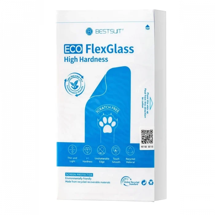 Mey İthalat® Best Suit Makine 7H Eco Flexglass Ekran Koruyucu 10 Adet