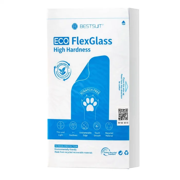 Mey İthalat® Best Suit Makine 7H Eco Flexglass Ekran Koruyucu 10 Adet