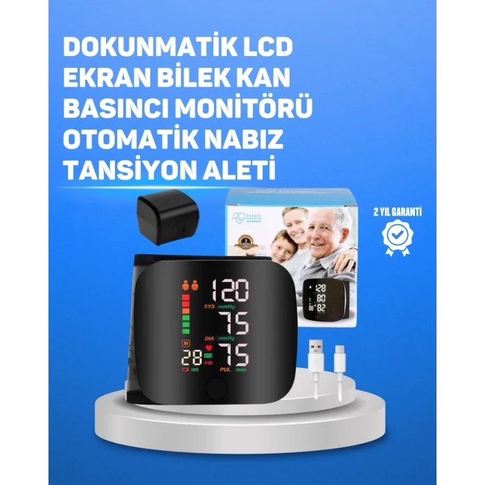 Mey İthalat® Bilek Tipi Dijital Tansiyon Ölçüm Cihazı