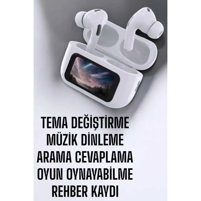 Mey İthalat® Bluetooth Kulaklık Kulakiçi Güçlü Ses Kaliteli Sesli Asistan