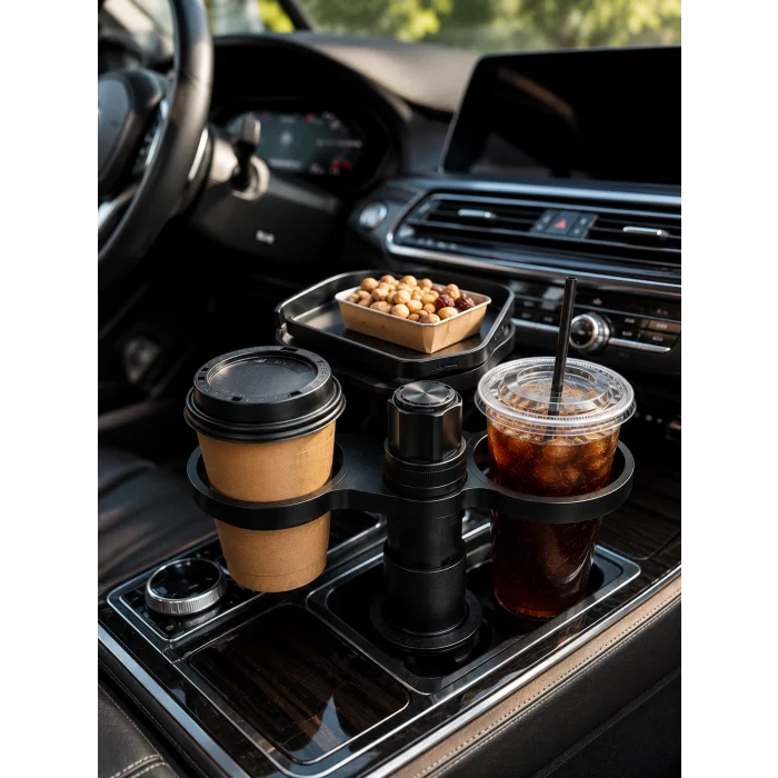 Mey İthalat® Çift Bardaklıklı Araç İçi Düzenleyici Bardaklık Aparatı