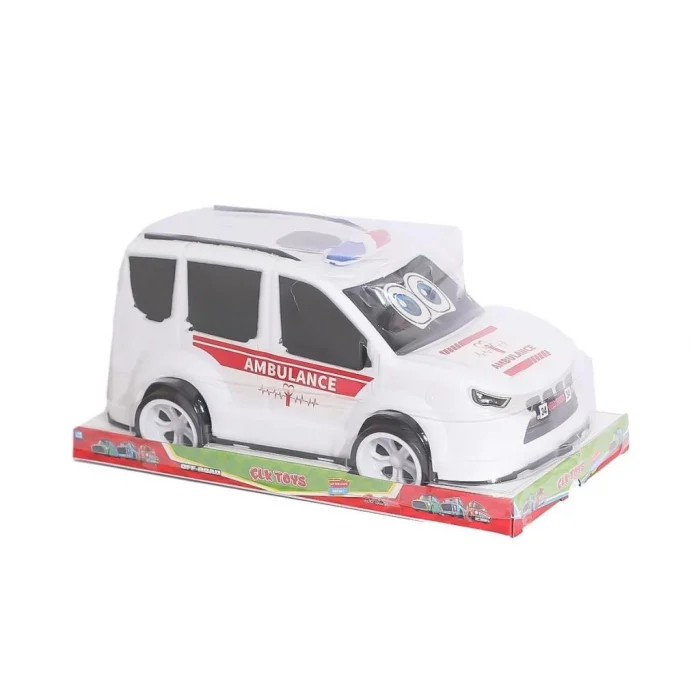 Mey İthalat®  CLK-252 Vakumlu Ambulans -Çalkan Oyuncak