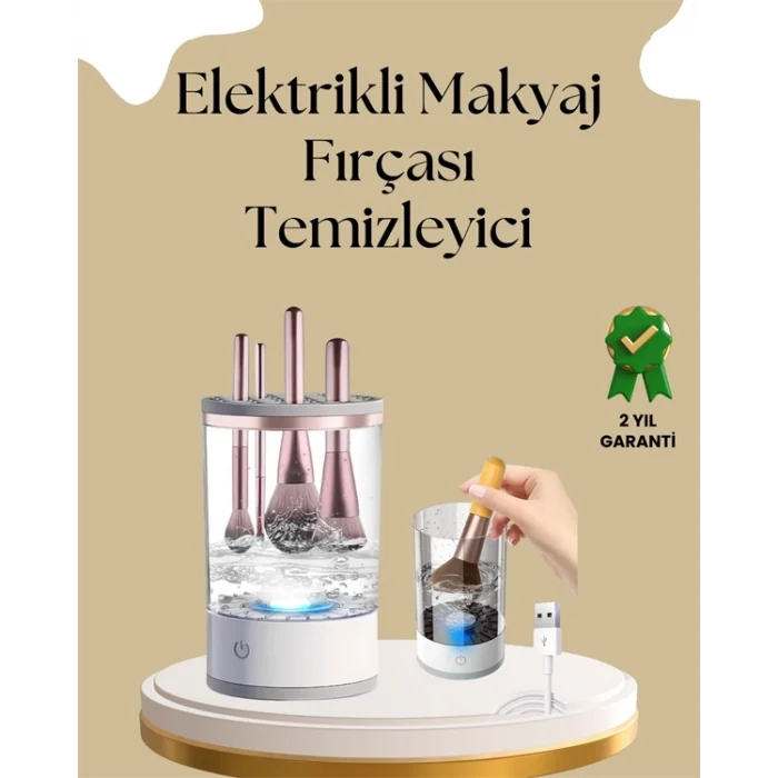 Mey İthalat® Çoklu Fırça Uyumu Sunan Temizleyici Cihaz