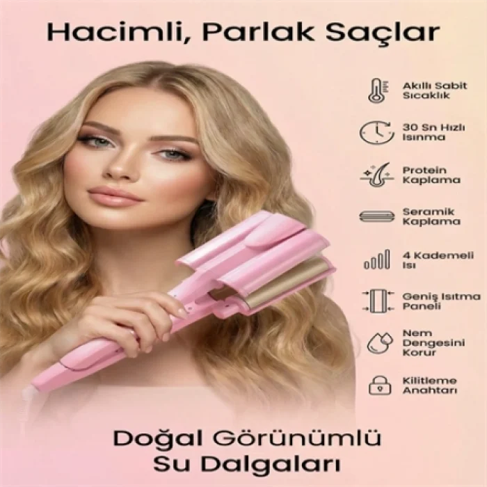 Mey İthalat® CURLING WAG SAÇ CİHAZI