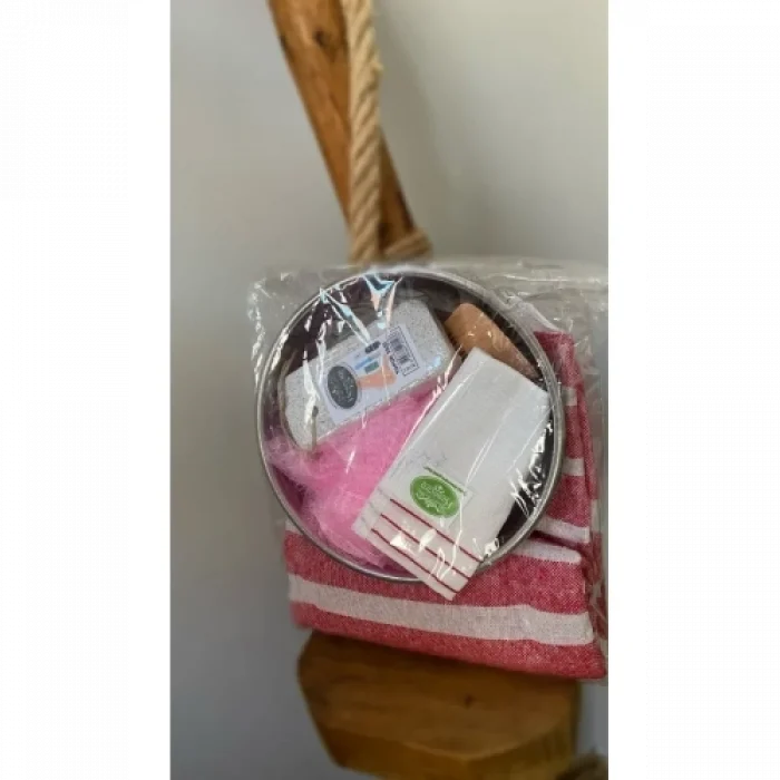 Mey İthalat® Damat Gelin Hamam Seti 6Lı Set