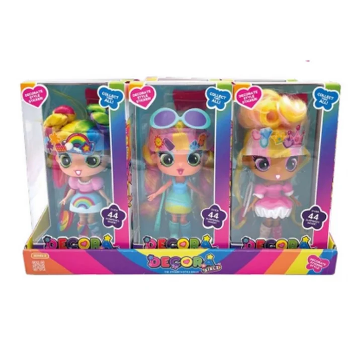 Mey İthalat®  Decora Girlz Büyük Moda Bebek 13 cm