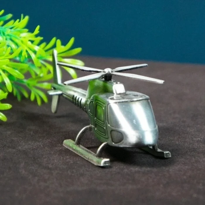 Mey İthalat®  Dekoratif Metal Helikopter