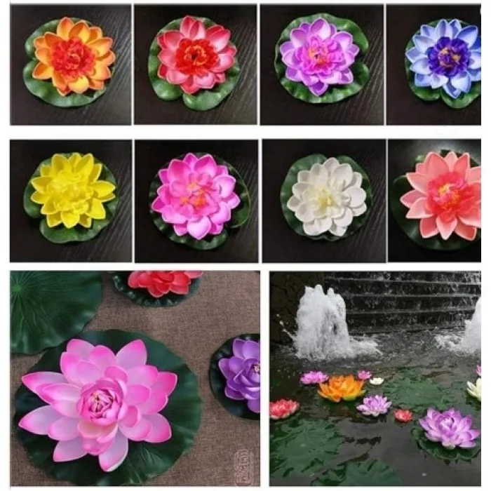 Mey İthalat® Dekoratif Yapay Lotus Çiçeği