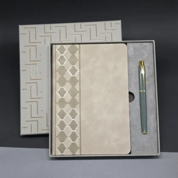 Mey İthalat®  Deri Defter Ve Kalem Set