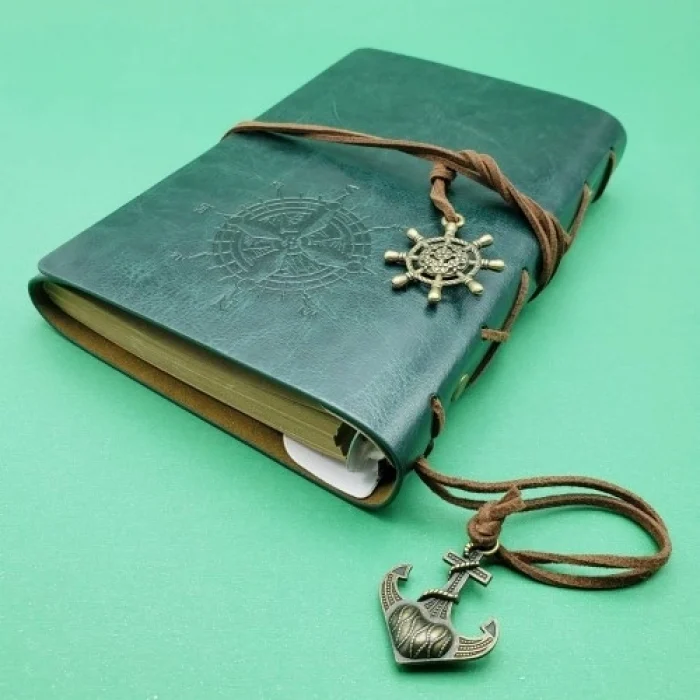 Mey İthalat® Deri Pusula Defter