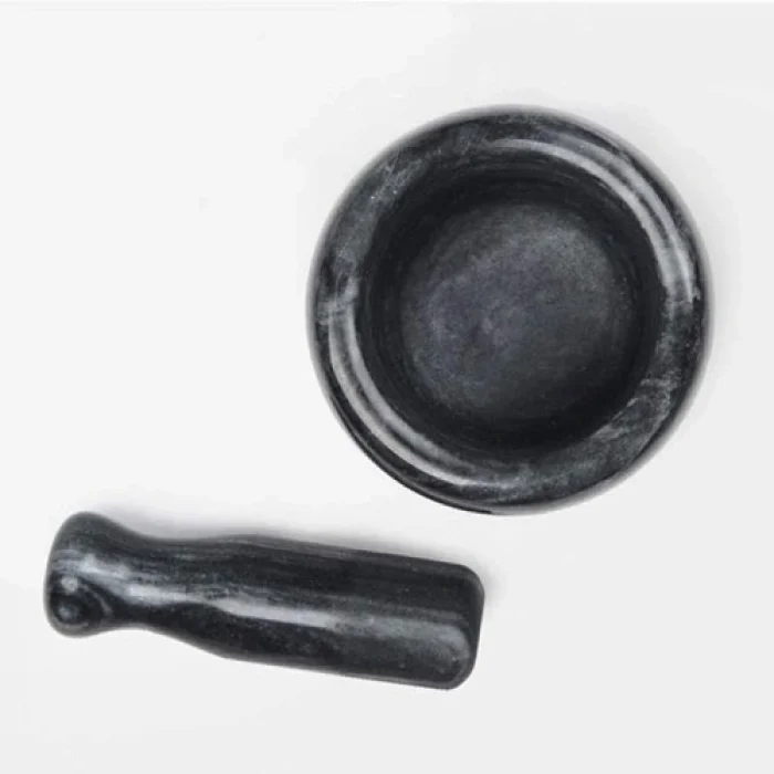 Mey İthalat® Doğal Cilalı Mermer Havan