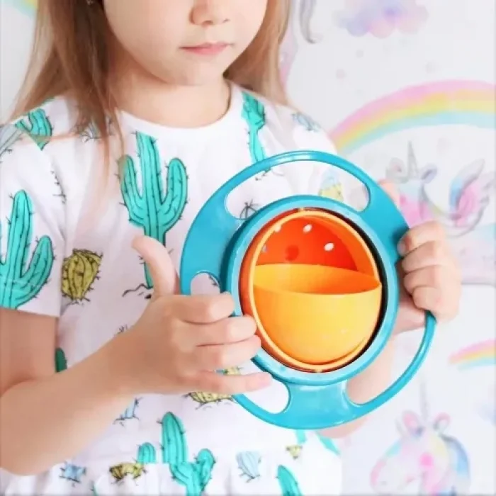Mey İthalat® Dökülmeyen Bebek Mama Kabı