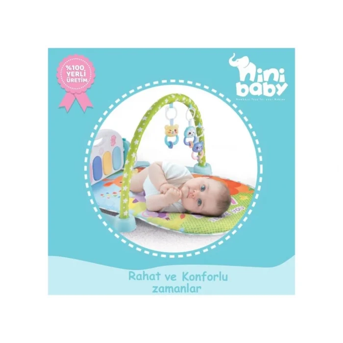 Mey İthalat® Erdem Piyanolu Oyun Halısı ER-111