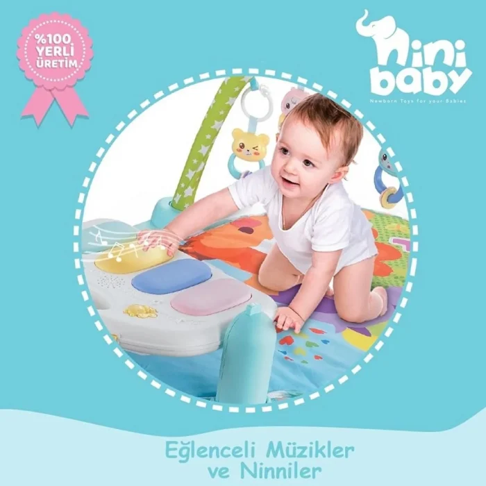 Mey İthalat® Erdem Piyanolu Oyun Halısı ER-111