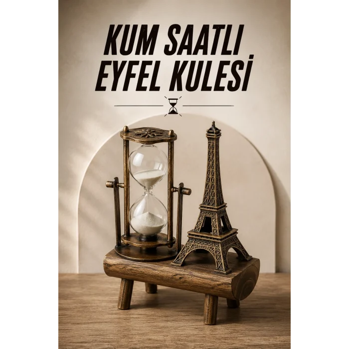 Mey İthalat® EYFEL KULELİ KUM SAATİ