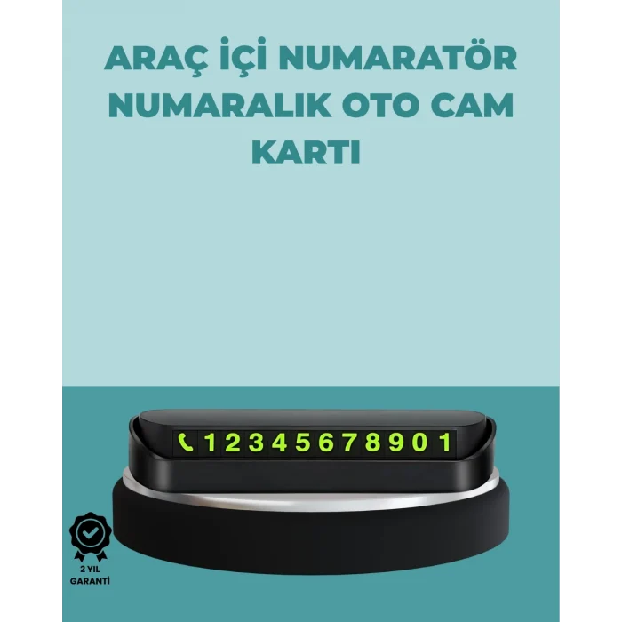 Mey İthalat® Fosforlu Numara Göstergesi