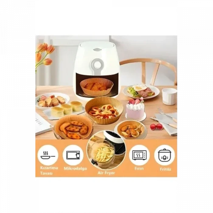 Mey İthalat® Fritöz Pişirme Kağıdı 50 Adet