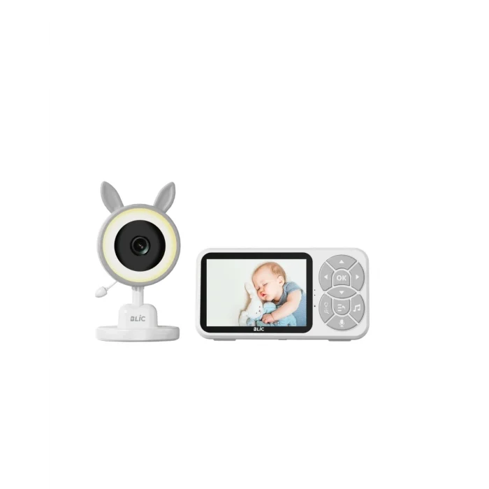 Mey İthalat® Gece Görüşlü Bebek Telsizi Besleme Hatırlatıcılı LCD Ekran Yeni Nesil