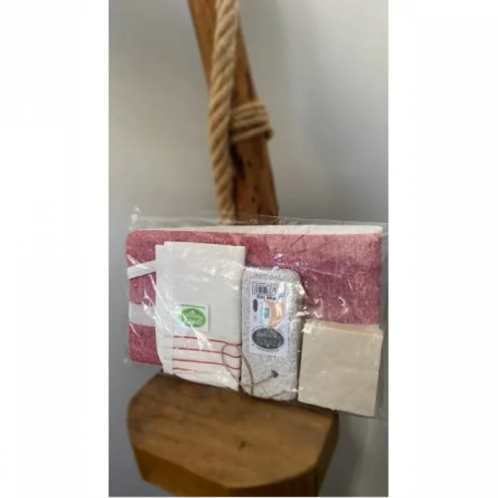 Mey İthalat® Gelin Damat Hamam Banyo 4Lü Set