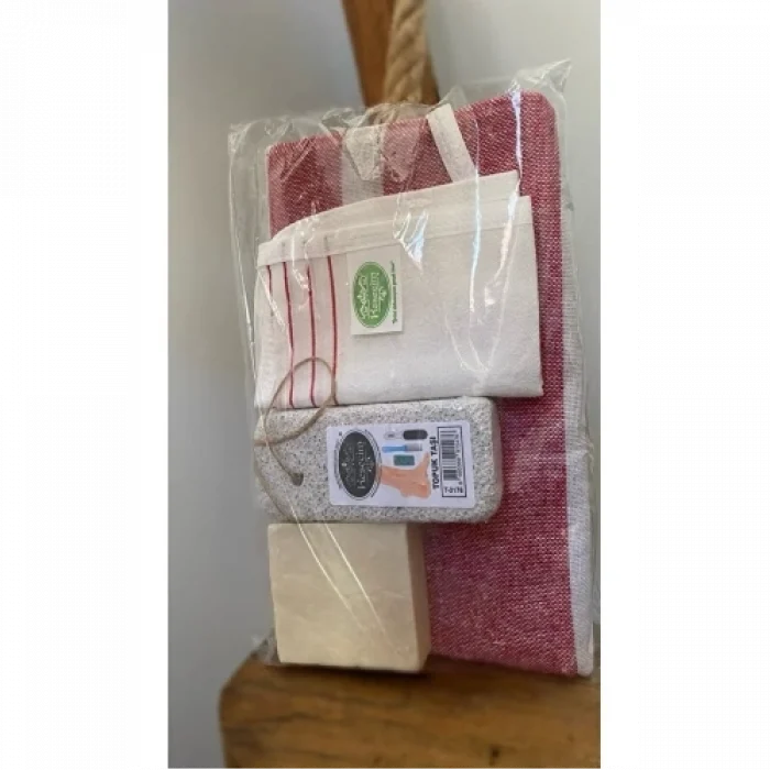 Mey İthalat® Gelin Damat Hamam Banyo 4Lü Set