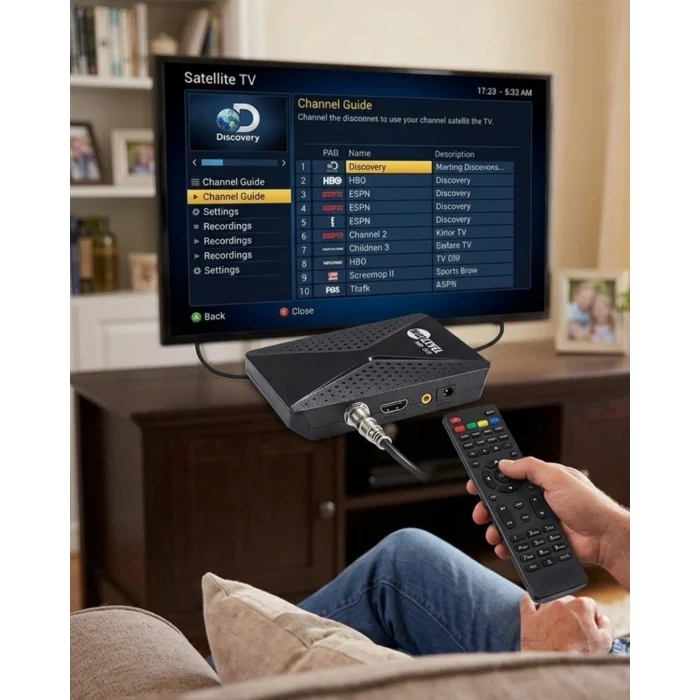Mey İthalat® Gelişmiş Özellikli Uydu Alıcısı HDMI  USB WiFi Destekli