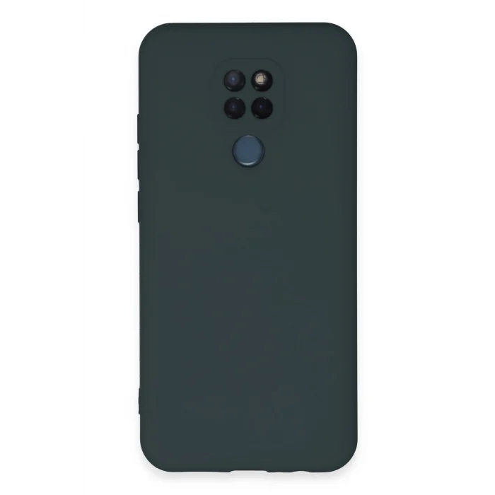 Mey İthalat®  General Mobile GM 20 Kılıf Nano içi Kadife Silikon - Koyu Yeşil