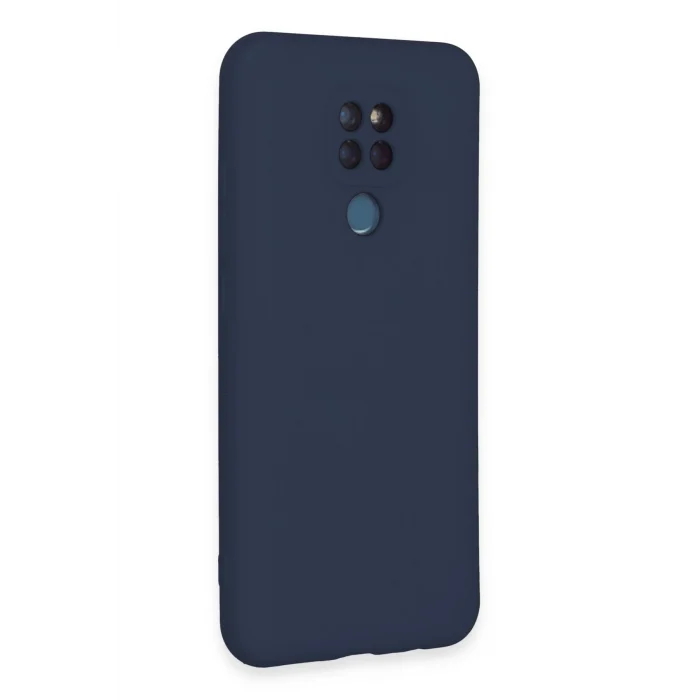 Mey İthalat®  General Mobile GM 20 Kılıf Nano içi Kadife Silikon - Lacivert