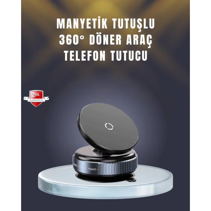 Mey İthalat® Güçlü Manyetik Araç Telefon Tutucu Evrensel Uyumluluk