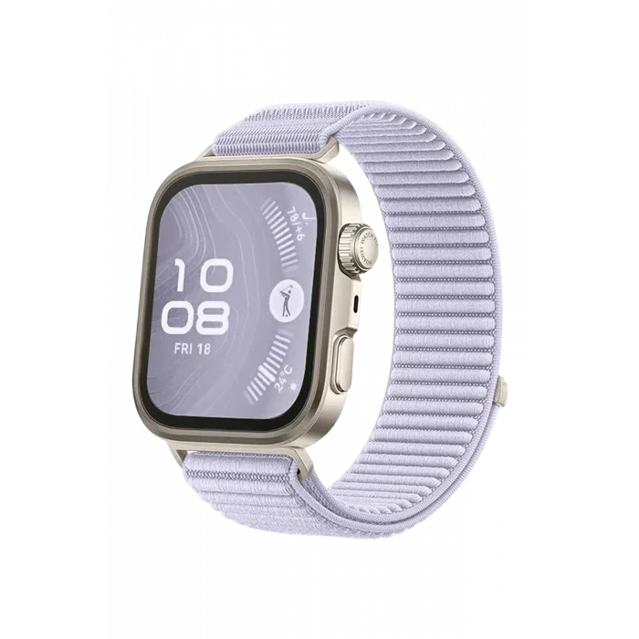 Mey İthalat®  Huawei Fit 4 Braid Kordon - Lila