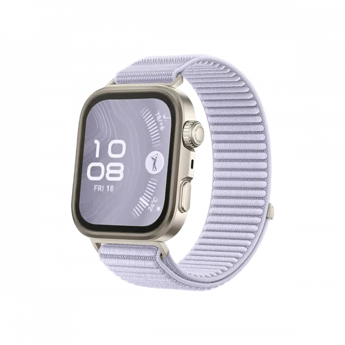 Mey İthalat®  Huawei Fit 4 Braid Kordon - Lila