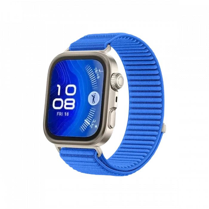 Mey İthalat®  Huawei Fit 4 Braid Kordon - Mavi