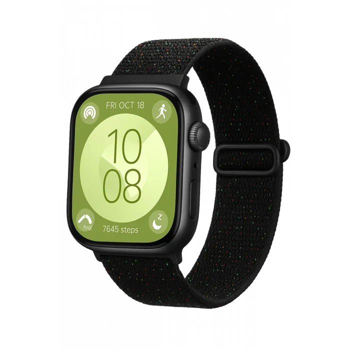 Mey İthalat®  Huawei Fit 4 Star Kordon - Benekli Siyah