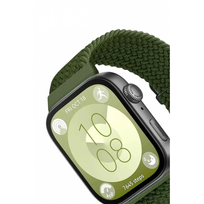 Mey İthalat®  Huawei Fit 4 Star Kordon - Koyu Yeşil