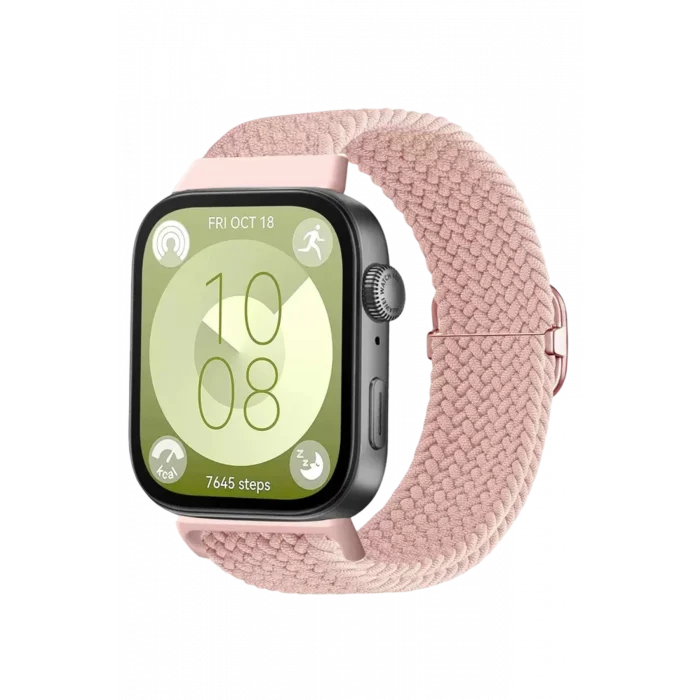 Mey İthalat®  Huawei Fit 4 Star Kordon - Pudra