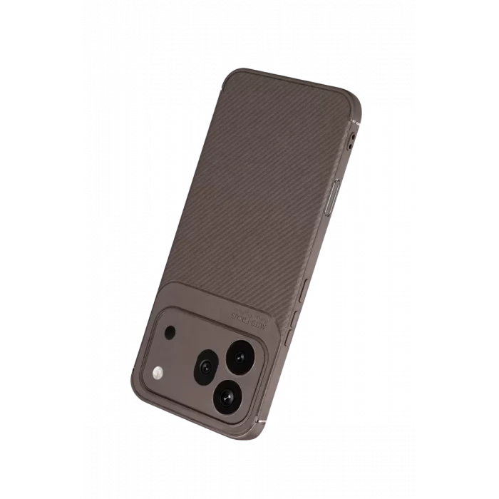 Mey İthalat®  Huawei Honor 600 Pro Auto Focus Karbon Kapak - Gri