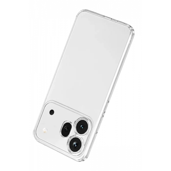 Mey İthalat®  Huawei Honor 600 Pro Lüx Şeffaf Silikon - Şeffaf