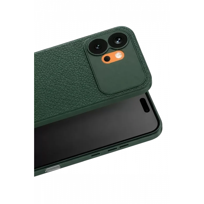 Mey İthalat®  Huawei Honor 600 Thermax Silikon Kılıf - Koyu Yeşil