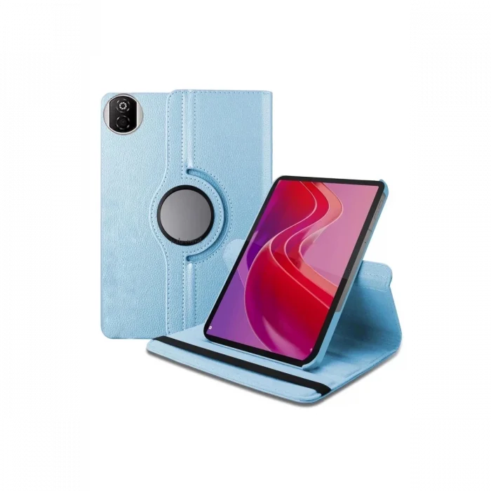 Mey İthalat®  Huawei Honor Pad X7 360 Tablet Deri Kılıf - Mavi