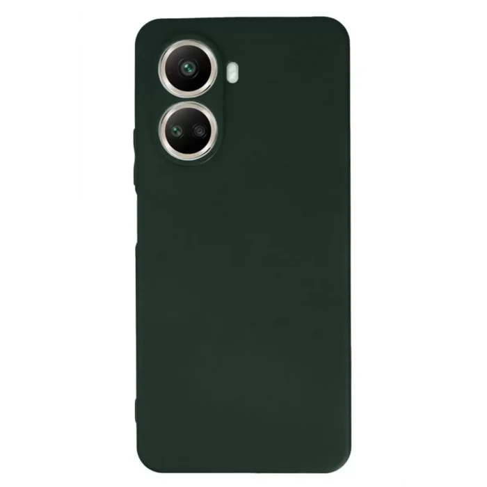 Mey İthalat®  Huawei Nova 10 SE Kılıf First Silikon - Koyu Yeşil