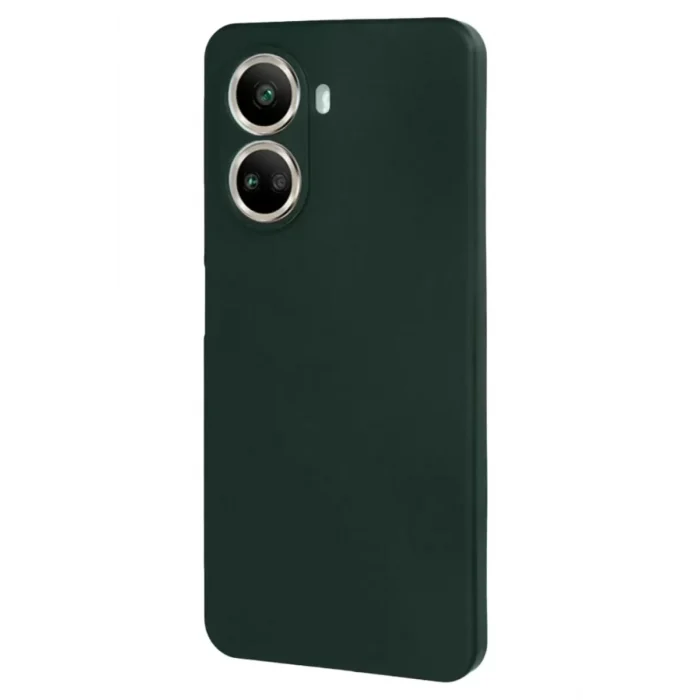 Mey İthalat®  Huawei Nova 10 SE Kılıf First Silikon - Koyu Yeşil