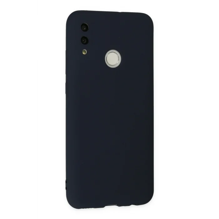 Mey İthalat®  Huawei P Smart 2019 Kılıf Nano içi Kadife Silikon - Lacivert
