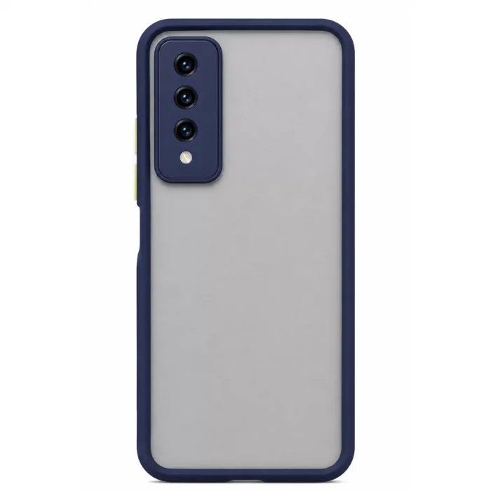 Mey İthalat®  Huawei Y9 Prime 2019 Kılıf Montreal Silikon Kapak - Lacivert