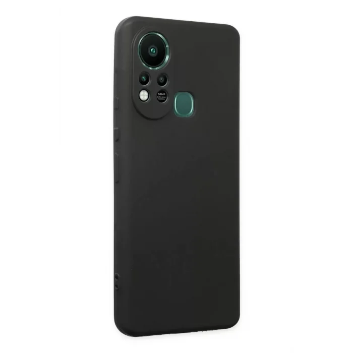Mey İthalat®  İnfinix Hot 11s Kılıf First Silikon - Siyah